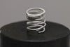 OLIO E ACETO sterling silver star rail width ring OA05F08
